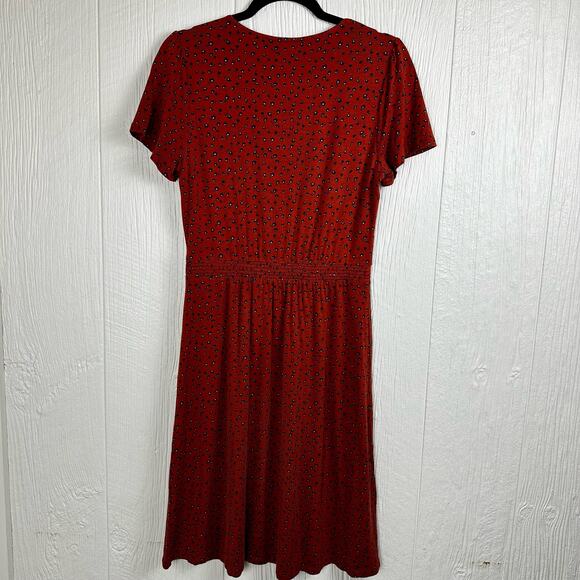 Boden Evangeline Dress Smocked Waist Micro Floral Dress US Size 6 - Picture 2 of 7